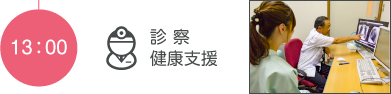 一日人間ドック　診察・健康支援